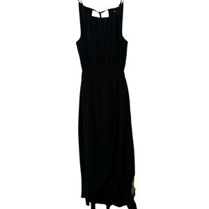 ATHLETA Black maxi dress EUC
